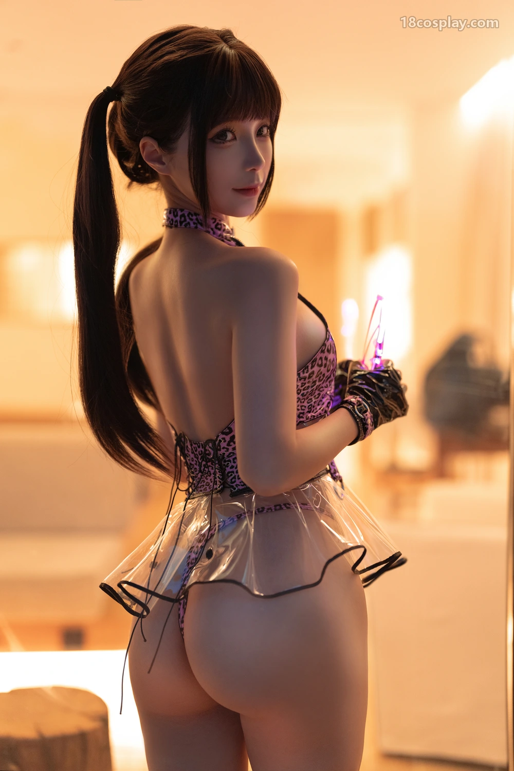 Chunmomo – กระโปรงว่ายน้ำซีทรู